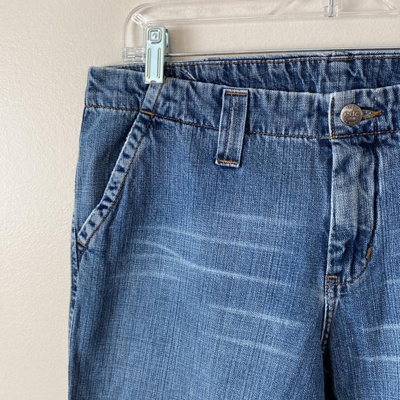 Vintage Flared Long Fit Denim Jeans - Picture 3 of 11